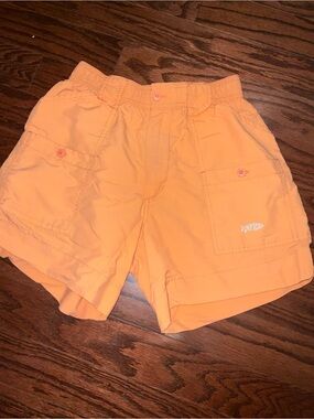 Orange Aftco- Casual Cargo shorts